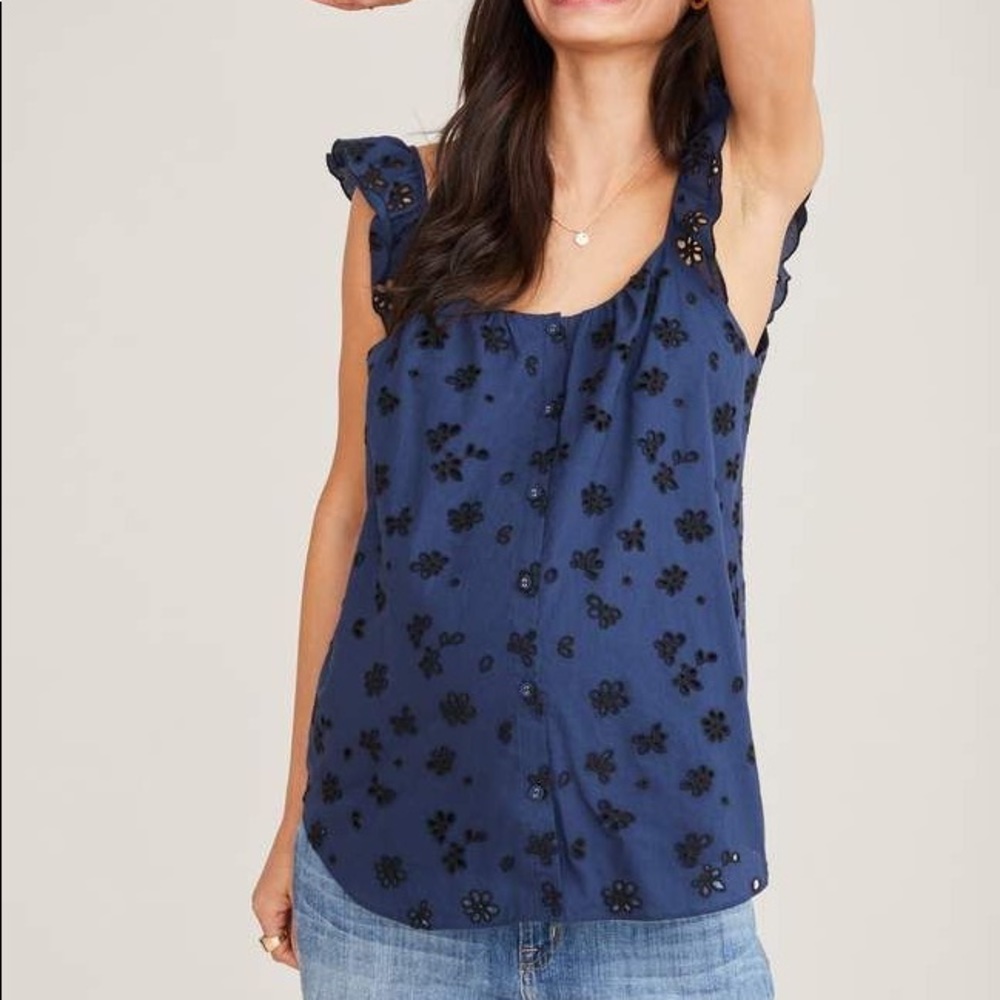 Hatch: The Eyelet Fleur Tank